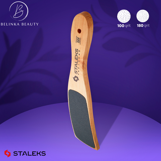 Staleks wooden foot file 100/180 BEAUTY & CARE ABC 10/2