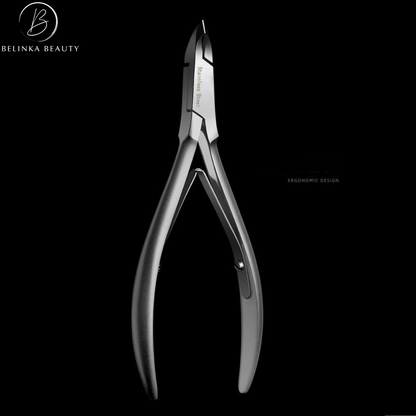 Professional cuticle nippers - stainless steel, sharp blades 10 mm