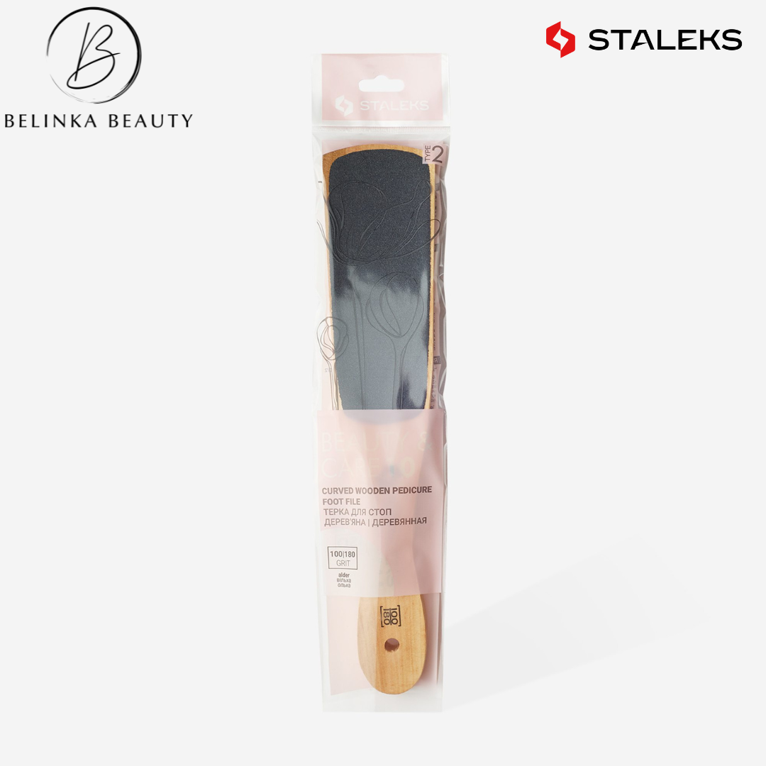 Staleks wooden foot file 100/180 BEAUTY &amp; CARE ABC 10/2